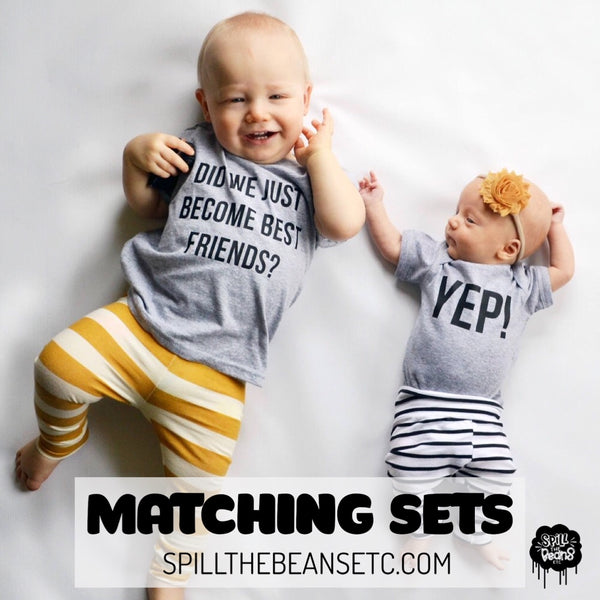 Matching Tees and BFF Sets