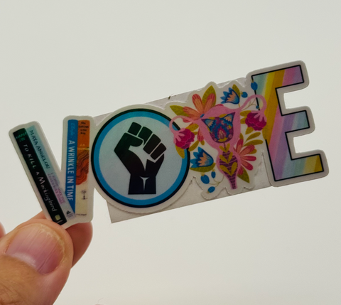 VOTE - Civic Engagement Activism Sticker