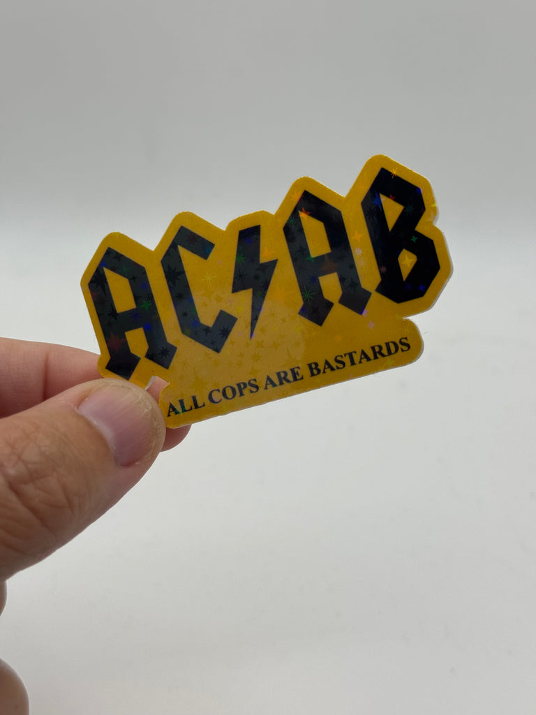 ACAB - All Cops Are Bastards Activism Sticker