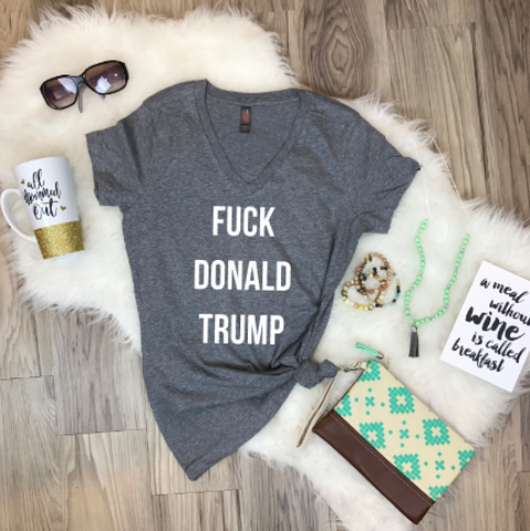 F*ck Donald Trump Adult Tee