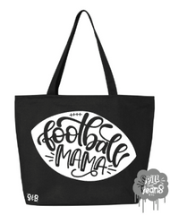 Football Mama Canvas Bag