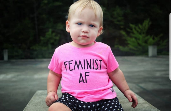 Feminist AF Toddler and Baby Tee