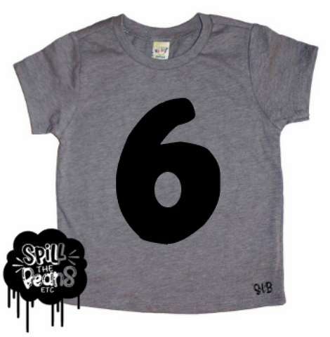 SIX Sixth Kid's Tee