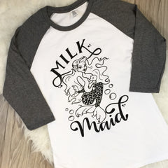 LIMITED EDITION Milk Maid Raglans