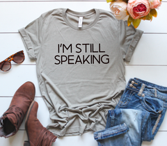 I'm Still Speaking Vice Presidential Debate Tee Biden F*ck Trump Adult Tee