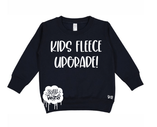 Kids Fleece Upgrade