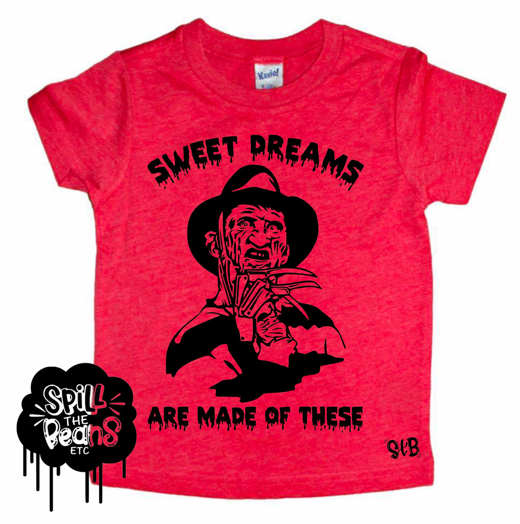 Sweet dreams Freddy Kreuger Nightmare on Elm St Tee