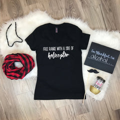 Free Range (with a Side of Helicopter) Parenting Tee or Tank