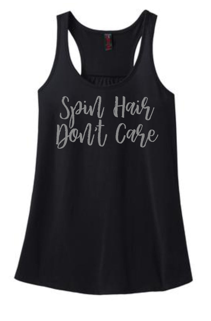 Spin Hair Don't Care Tee Or Tank