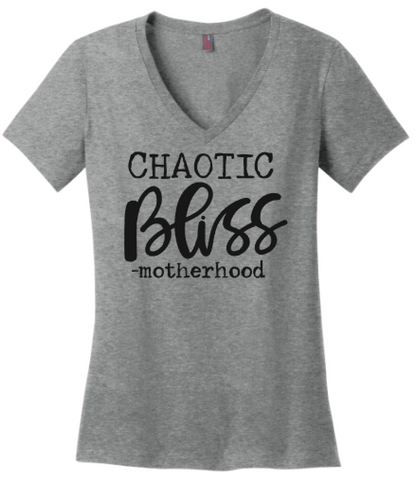 Chaotic Bliss -Motherhood Mom Life Tee or Tank
