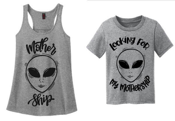 Mothership Matching Mommy and Me Tees