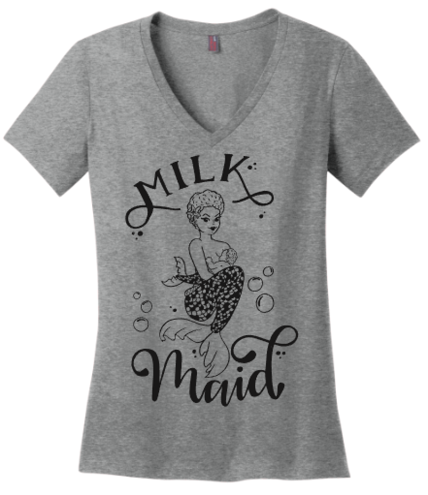 Breastfeeding Milk Maid©™ Afro American Mama Tee or Tank