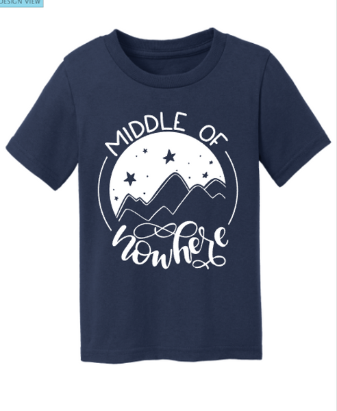 Middle Of Nowhere Kid's Shirt