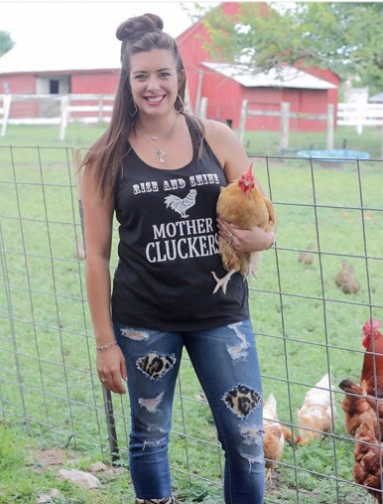Rise And Shine Mother Cluckers! Chicken Mom Tee Or Tank