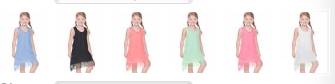 Custom Toddler-Kid Fringe Dress