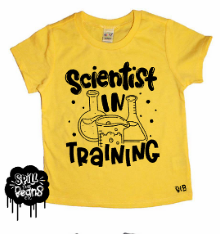 Scientist in Training Kids Shirt