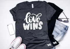 Love wins Adult Tee or Tank