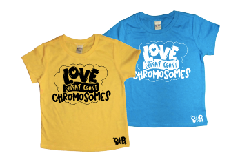 Love Doesn't Count Chromosomes KIDS TEE