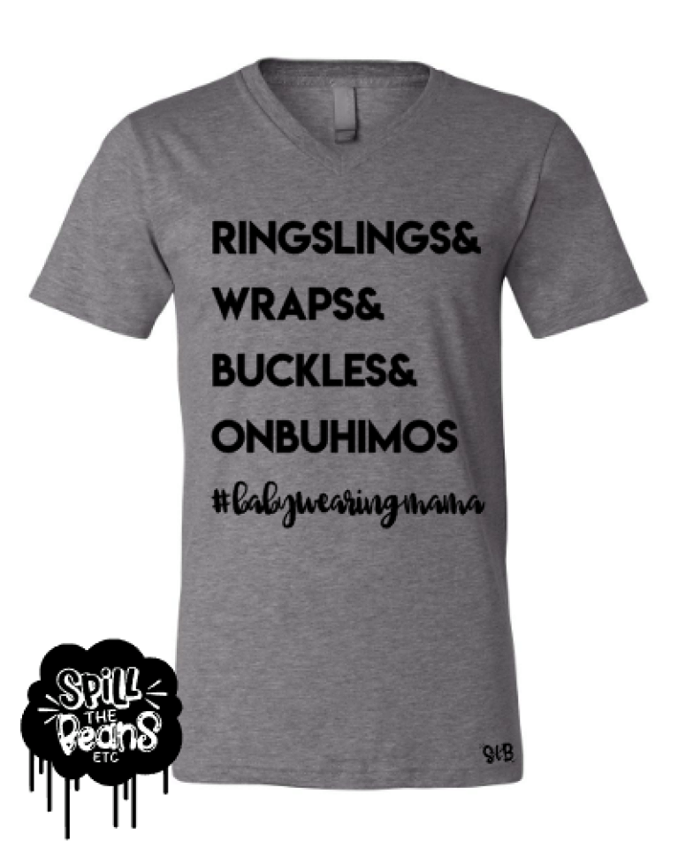 Ringslings & Wraps & Buckles & Onbuhimos Babywearing Tank or Tee