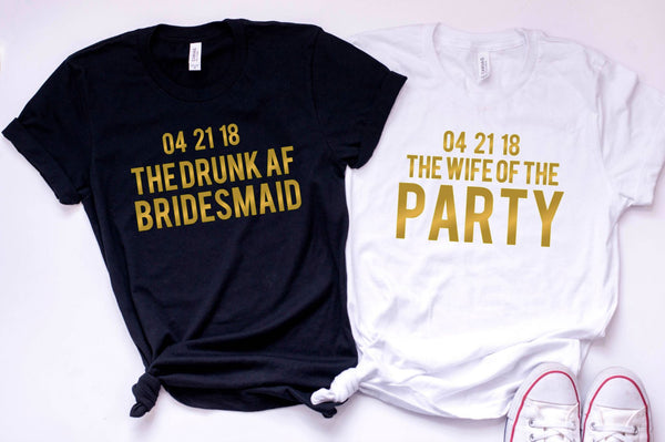 Funny Bachelorette Party Customized Tees or Tanks