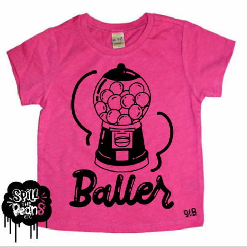 Baller Kid's Bodysuit or Tee