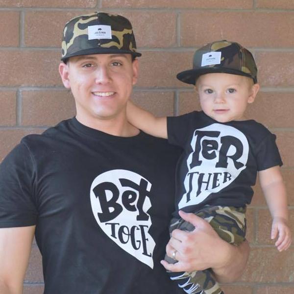 Better Together Mommy/ Daddy and Me Matching Tee Set