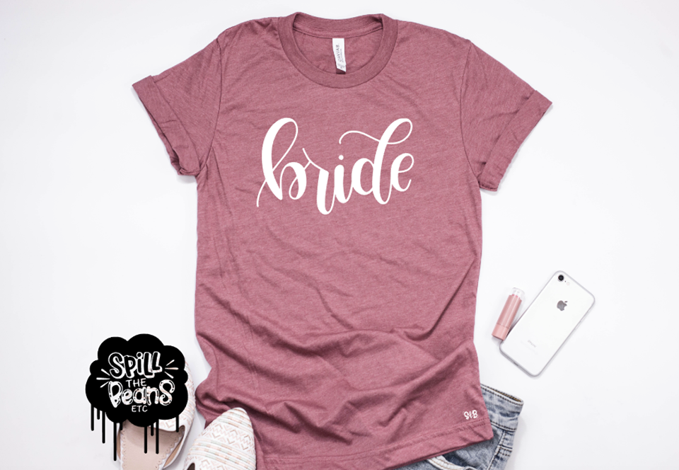 Bride Graphic Tee  or Tank