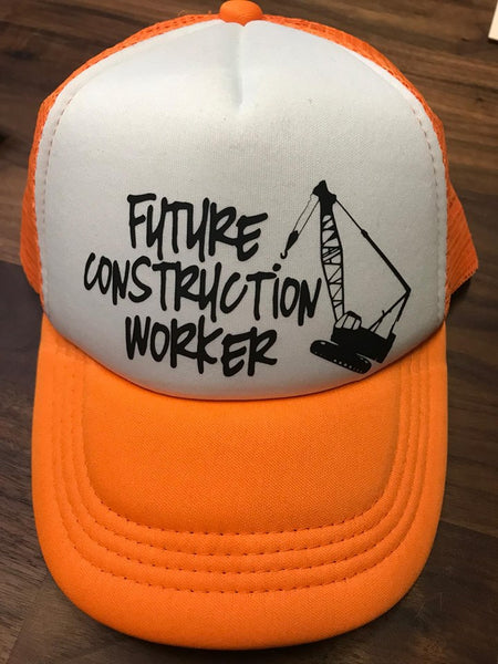 Future Construction Worker Toddler SnapBack Trucker Hat