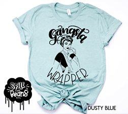 Gangsta Wrapper Prism Color T-Shirt