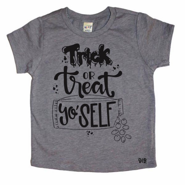 Trick Or Treat Yo' Self Toddler and Baby Tee