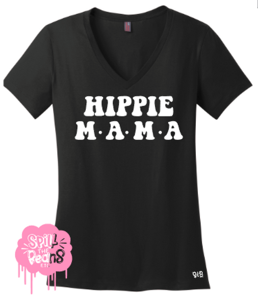 Hippie Mama Tee Or Tank