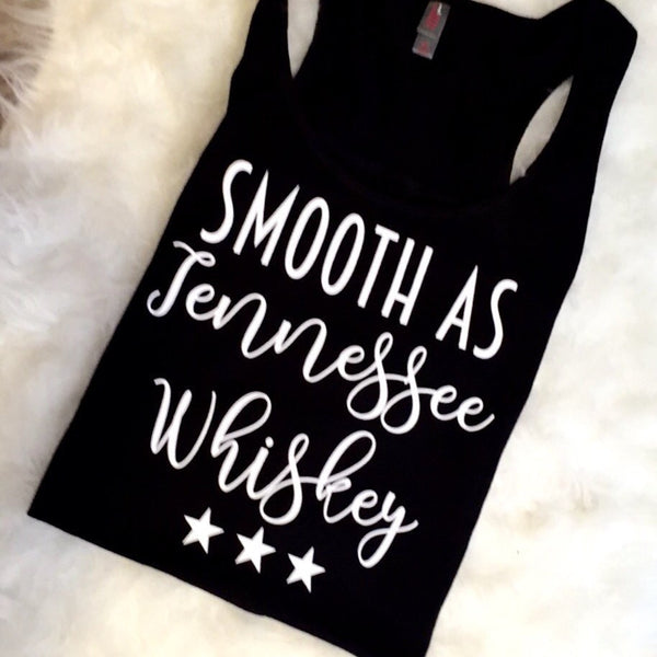 Tennessee Whiskey Song Lyric Tank or Tee