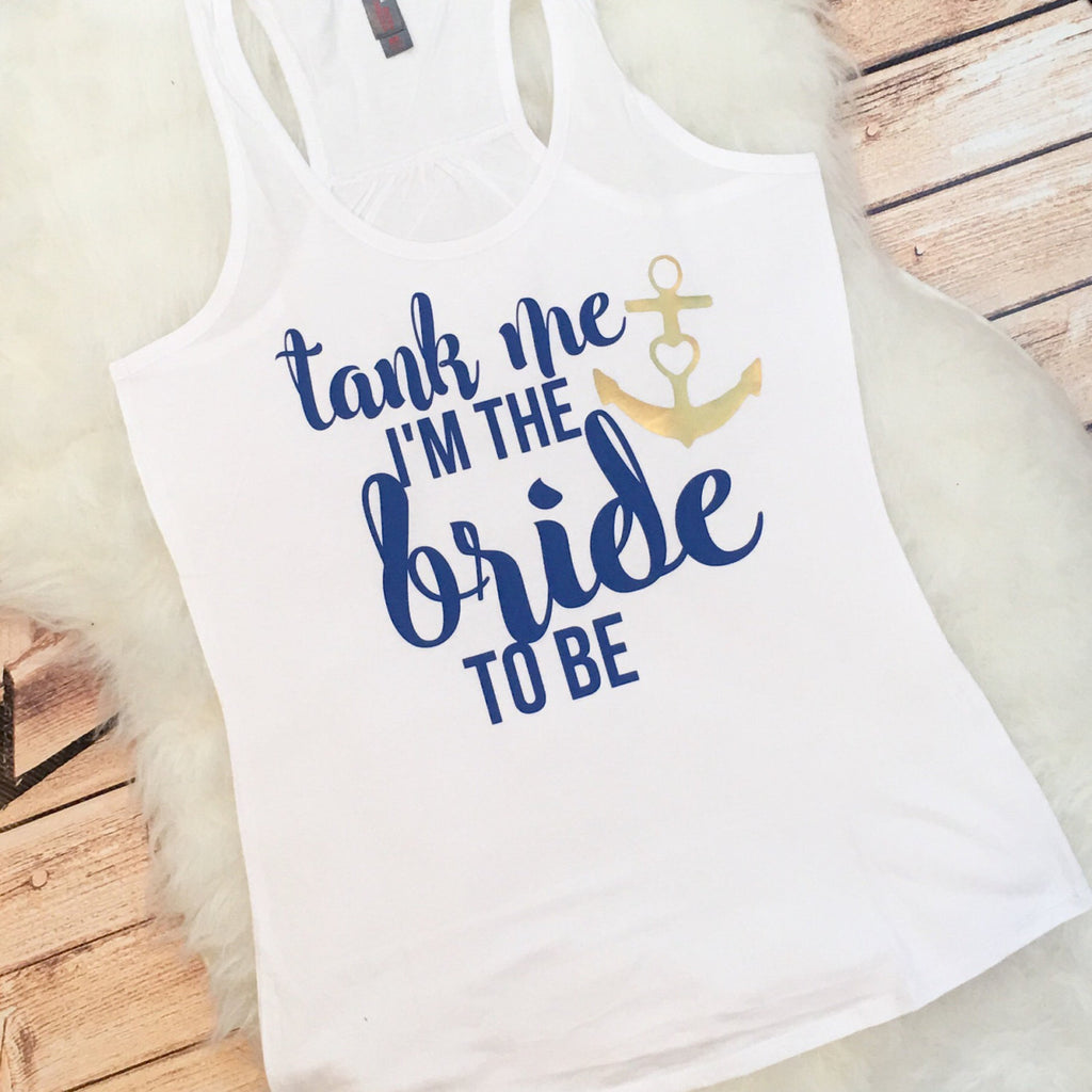 Matching Bachelorette Drinking Tanks or Tees