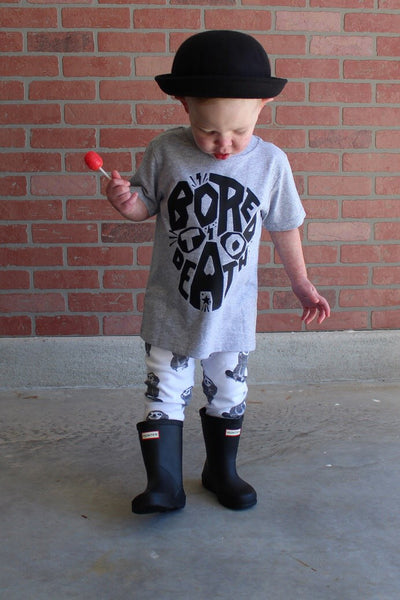 Bored to Death Kids Tee Or Baby Bodysuit