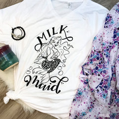 Milk Maid Classic Women's V Neck Tee or Tank