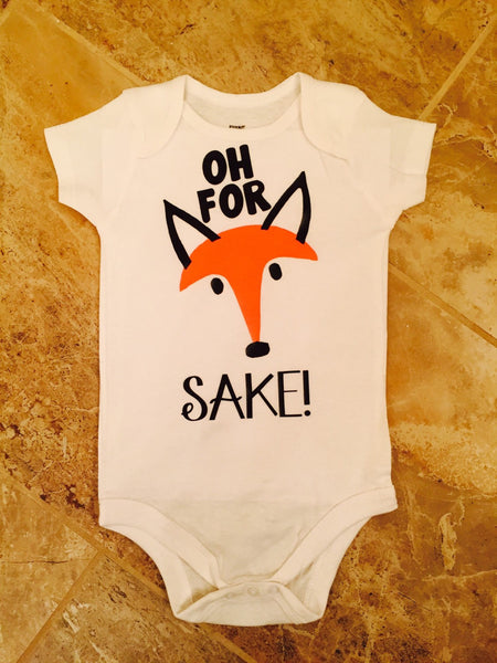 Oh For Fox Sake Kid's Tee or Bodysuit