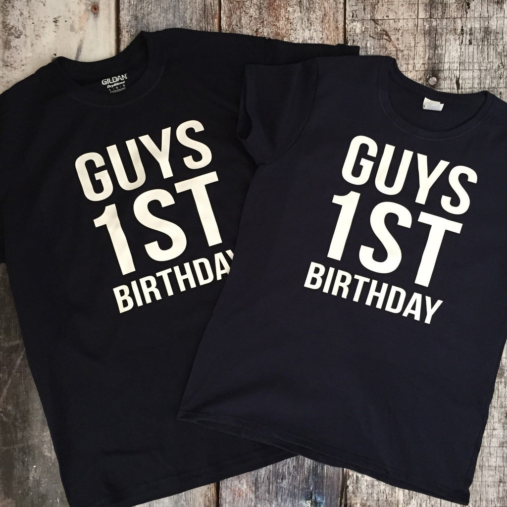 Custom 1st Birthday Shirt