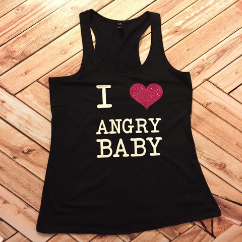 I Love Angry Baby Jamie the Baby Guy Tank