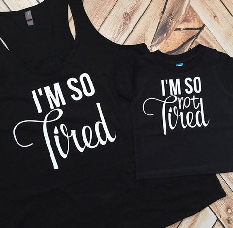 I'm So Tired and I'm So NOT Tired Set