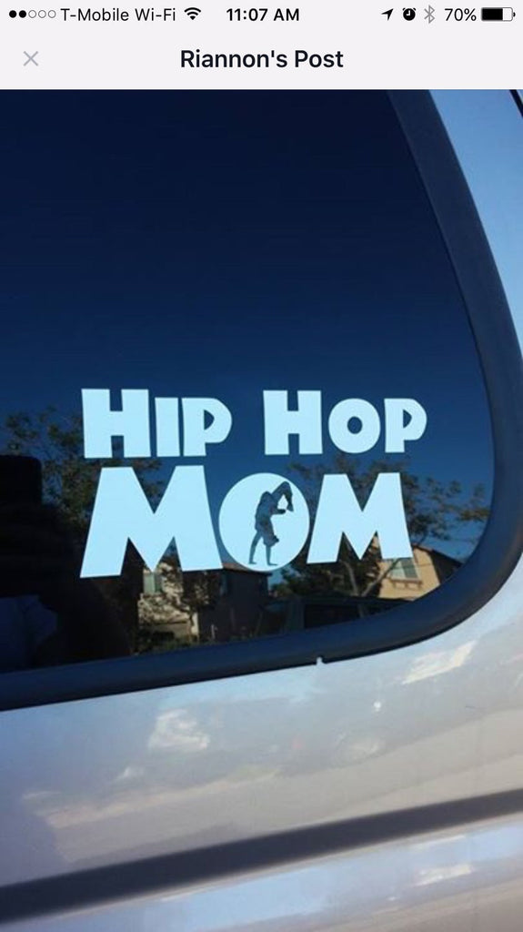 Dance Mom Car Decal