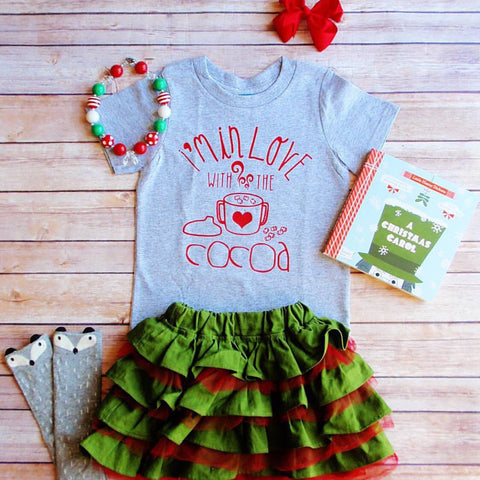 I'm in Love with the Cocoa Kids Christmas Tee