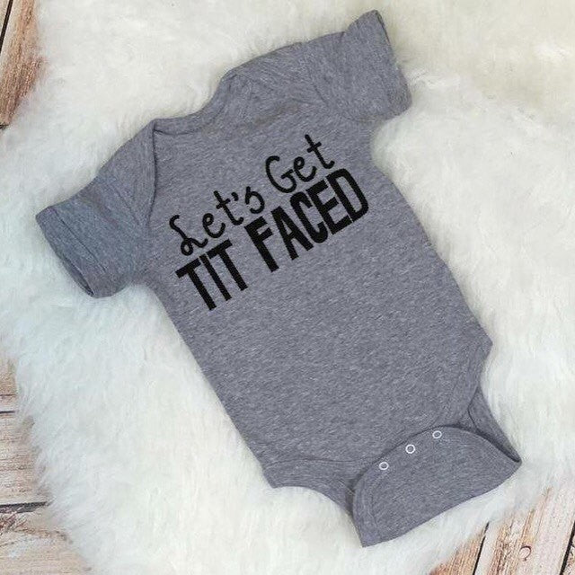 Let's Get T*t Faced Infant Bodysuit
