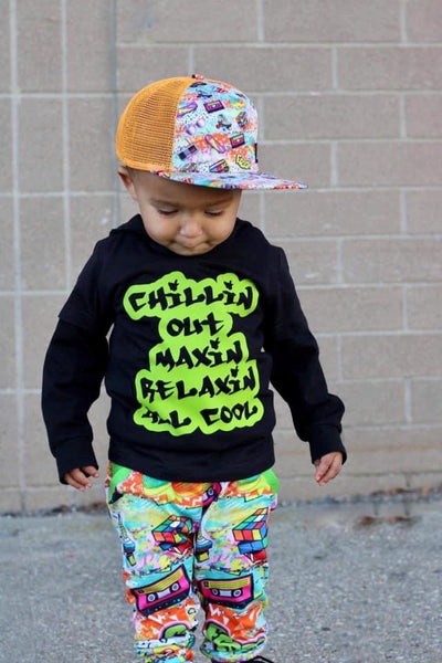 Chillin out Maxin Relaxin all Cool SHORT SLEEVE KIDS TEE *read description*