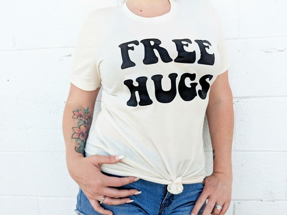 Free Hugs Adult Tee Or Tank