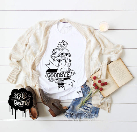 Goodbye Ouija Board Adult Tee Or Tank