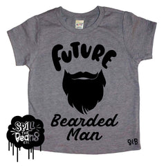 Future Bearded Man Kids Tee