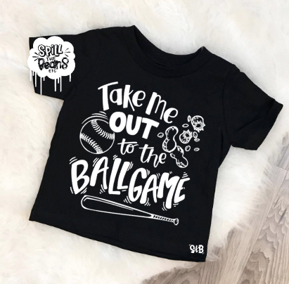 Take Me Out To The BallGame Kid's Tee