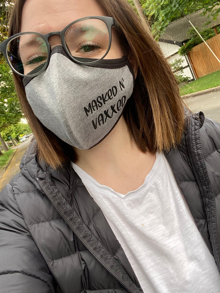 Masked n’ Vaxxed mask