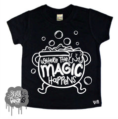Where The Magic Happens Kids Tee