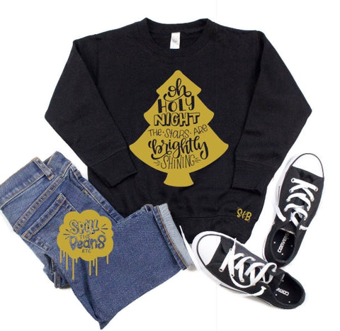 Oh Holy Night Christmas Pullover